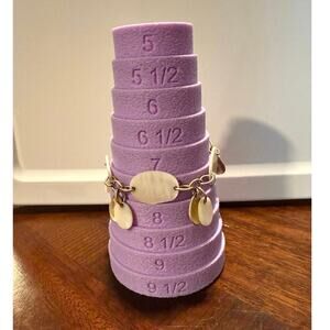 Chaps Mother of Pearl Charm Bracelet